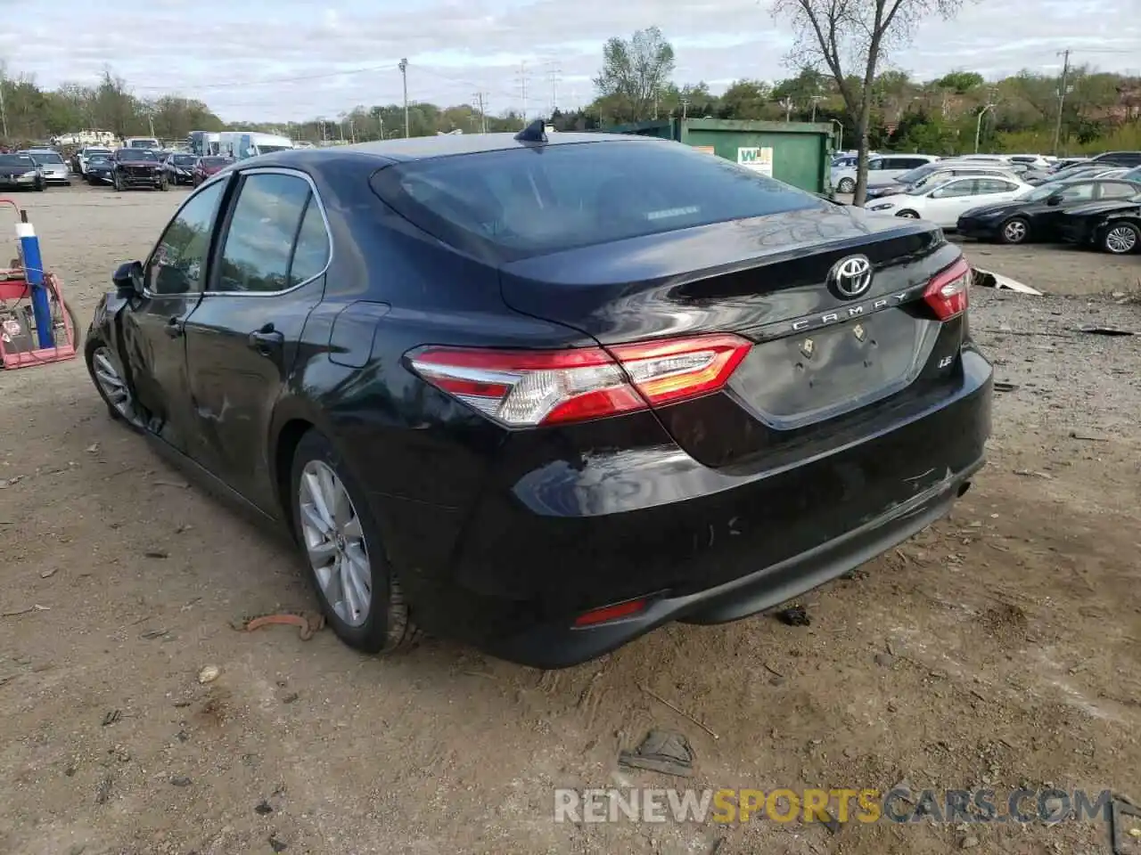 3 Photograph of a damaged car 4T1B11HK6KU749085 TOYOTA CAMRY 2019