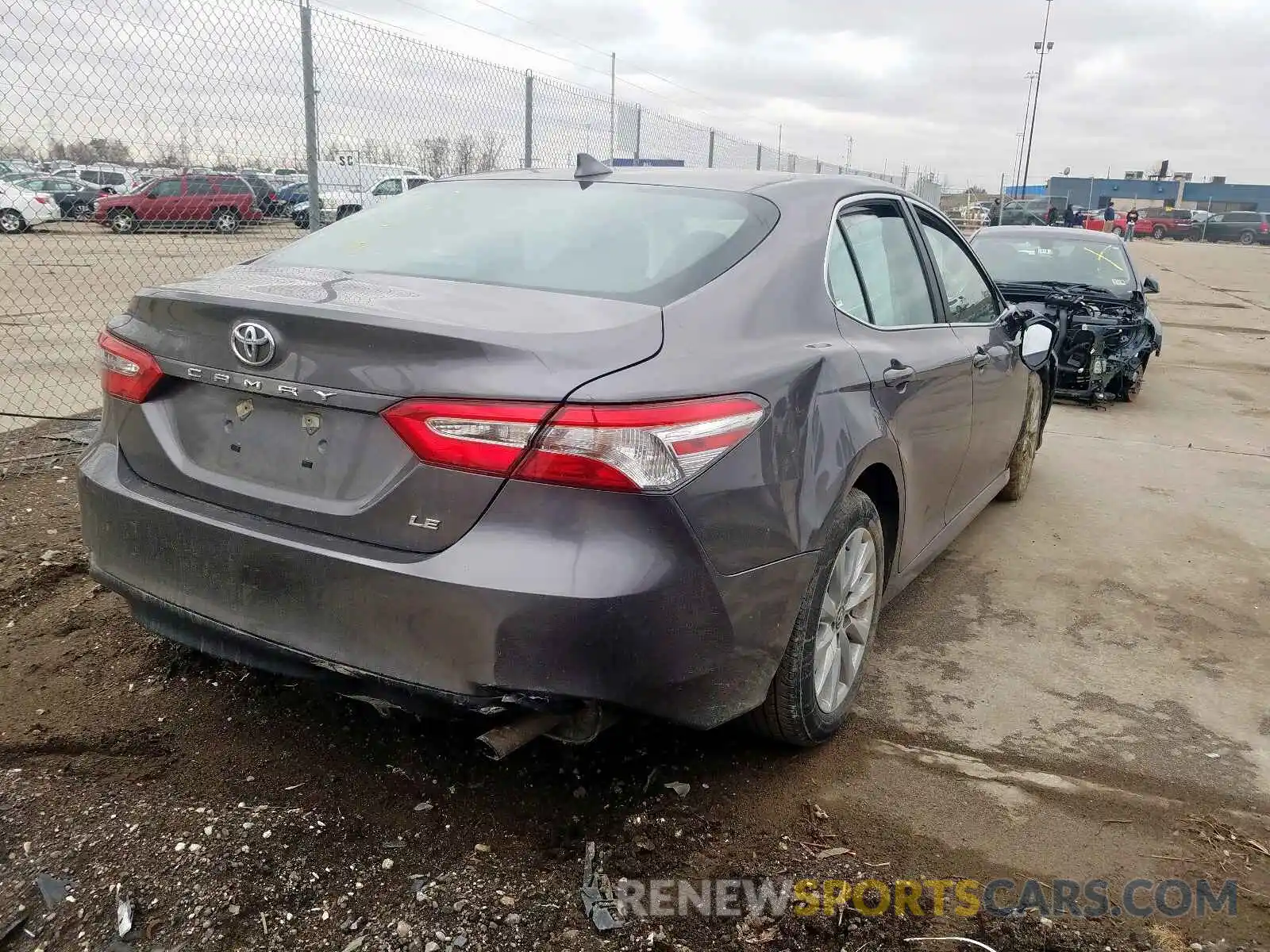 4 Photograph of a damaged car 4T1B11HK6KU749622 TOYOTA CAMRY 2019