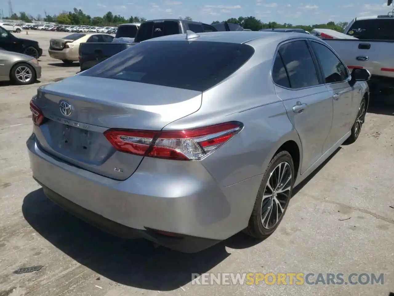 4 Photograph of a damaged car 4T1B11HK6KU751032 TOYOTA CAMRY 2019