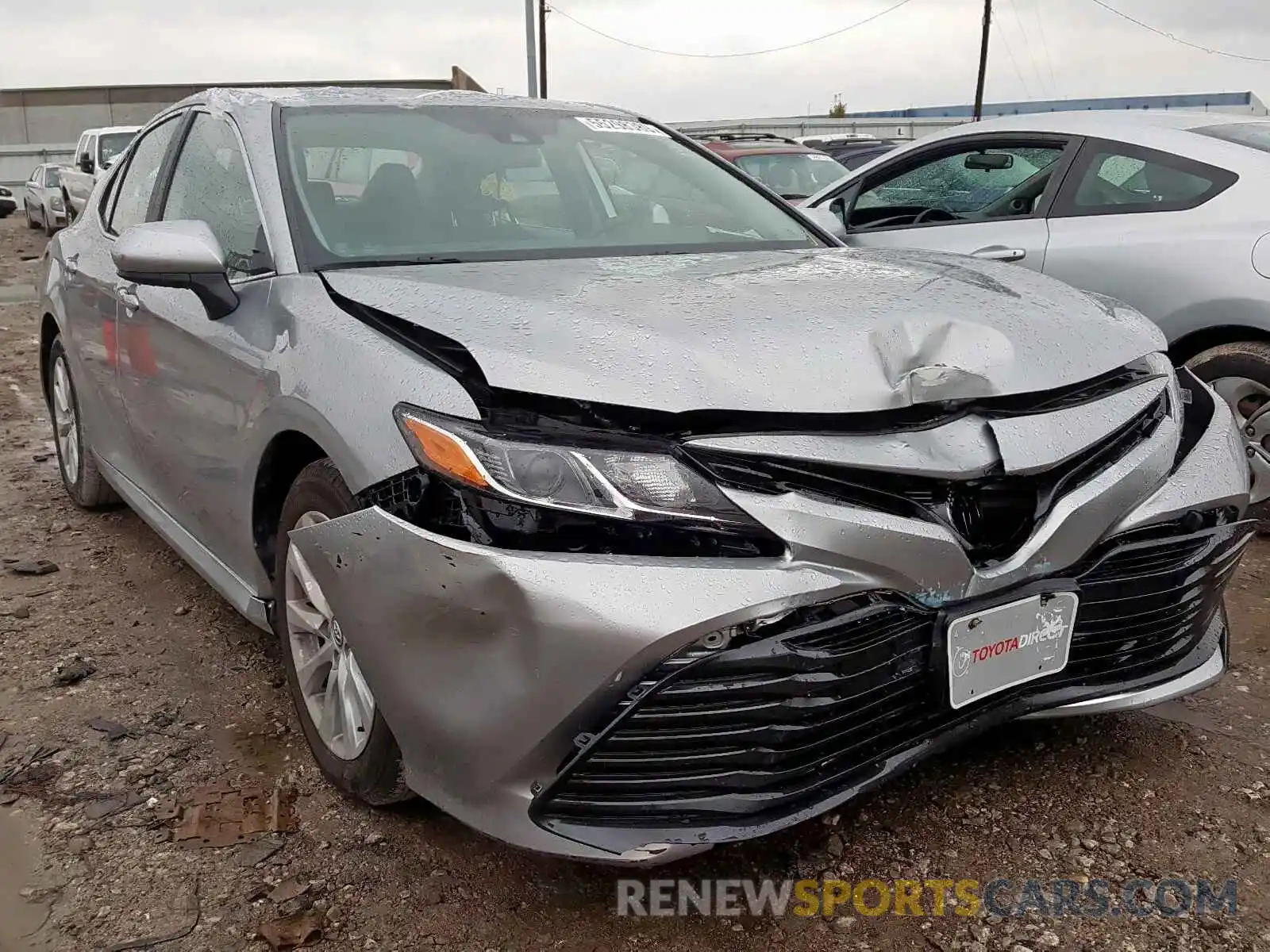 1 Photograph of a damaged car 4T1B11HK6KU751581 TOYOTA CAMRY 2019