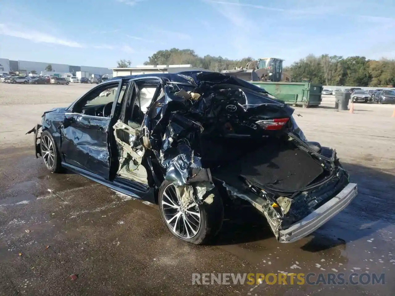 3 Photograph of a damaged car 4T1B11HK6KU752651 TOYOTA CAMRY 2019