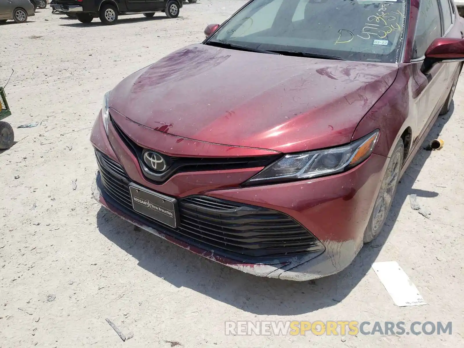 9 Photograph of a damaged car 4T1B11HK6KU753024 TOYOTA CAMRY 2019