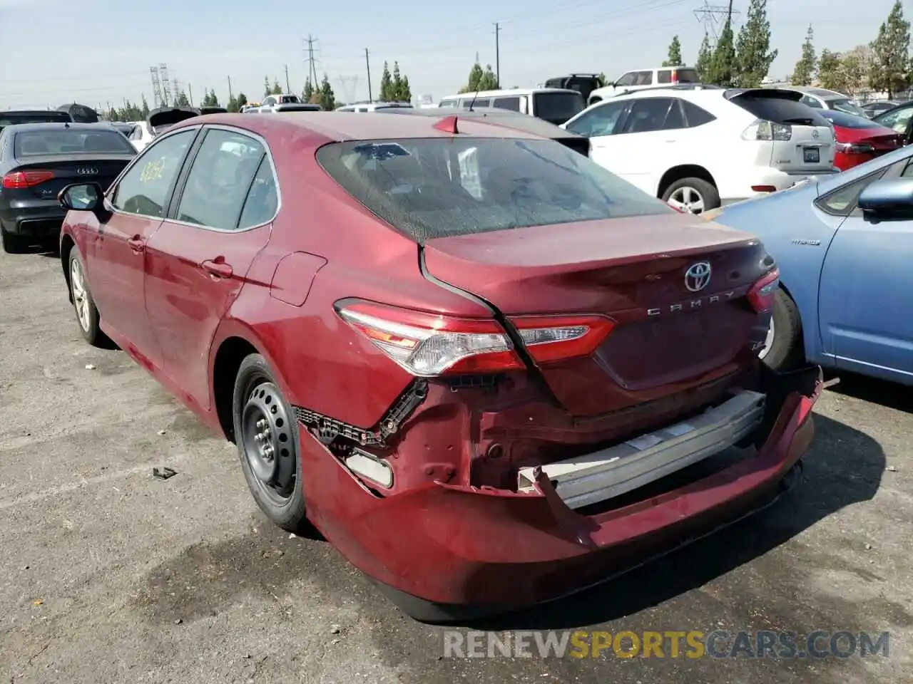 3 Photograph of a damaged car 4T1B11HK6KU754660 TOYOTA CAMRY 2019