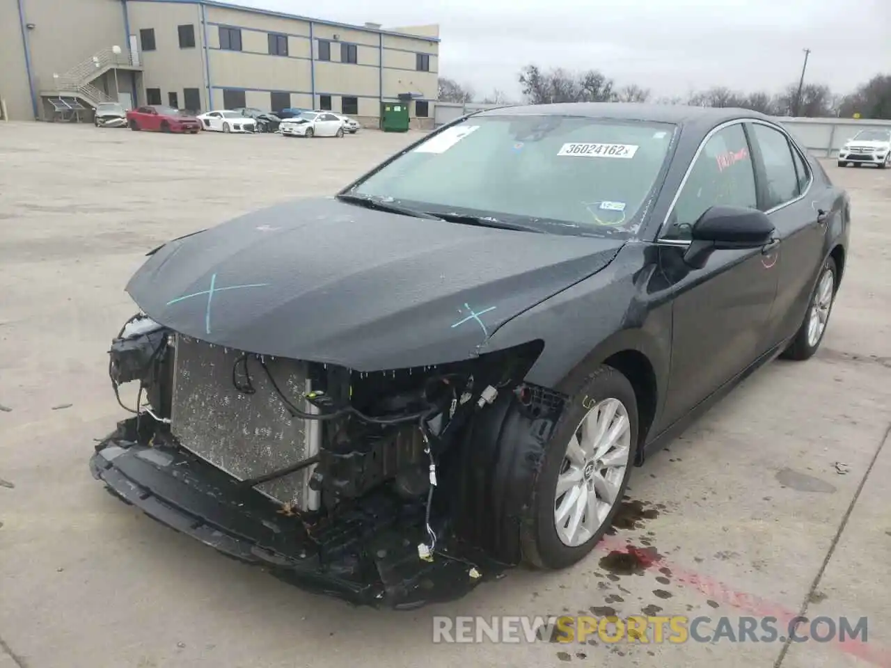 2 Photograph of a damaged car 4T1B11HK6KU755288 TOYOTA CAMRY 2019