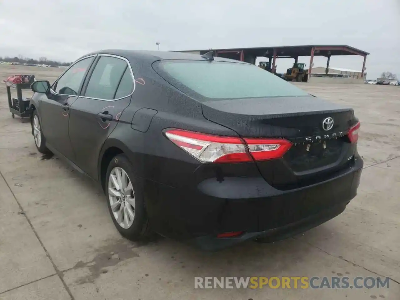 3 Photograph of a damaged car 4T1B11HK6KU755288 TOYOTA CAMRY 2019