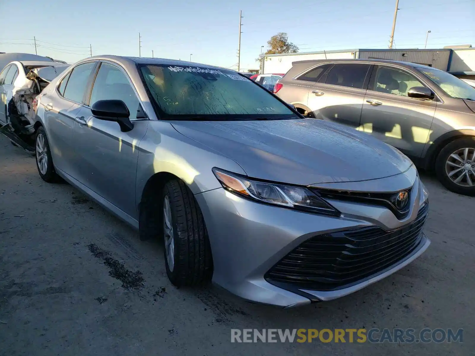 1 Photograph of a damaged car 4T1B11HK6KU755436 TOYOTA CAMRY 2019