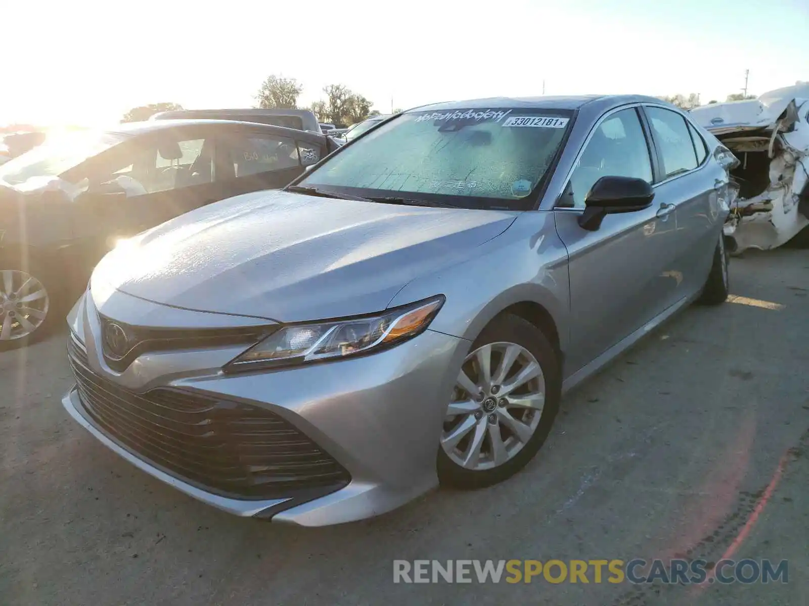 2 Photograph of a damaged car 4T1B11HK6KU755436 TOYOTA CAMRY 2019