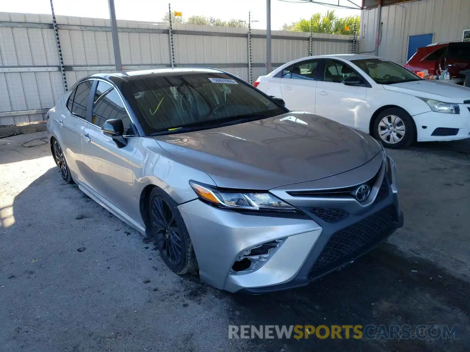 1 Photograph of a damaged car 4T1B11HK6KU755551 TOYOTA CAMRY 2019