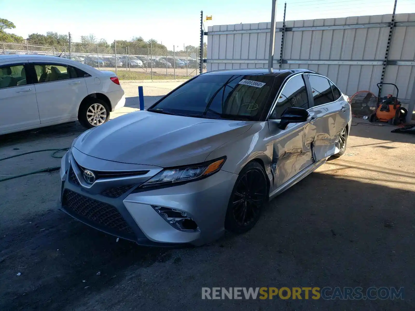 2 Photograph of a damaged car 4T1B11HK6KU755551 TOYOTA CAMRY 2019