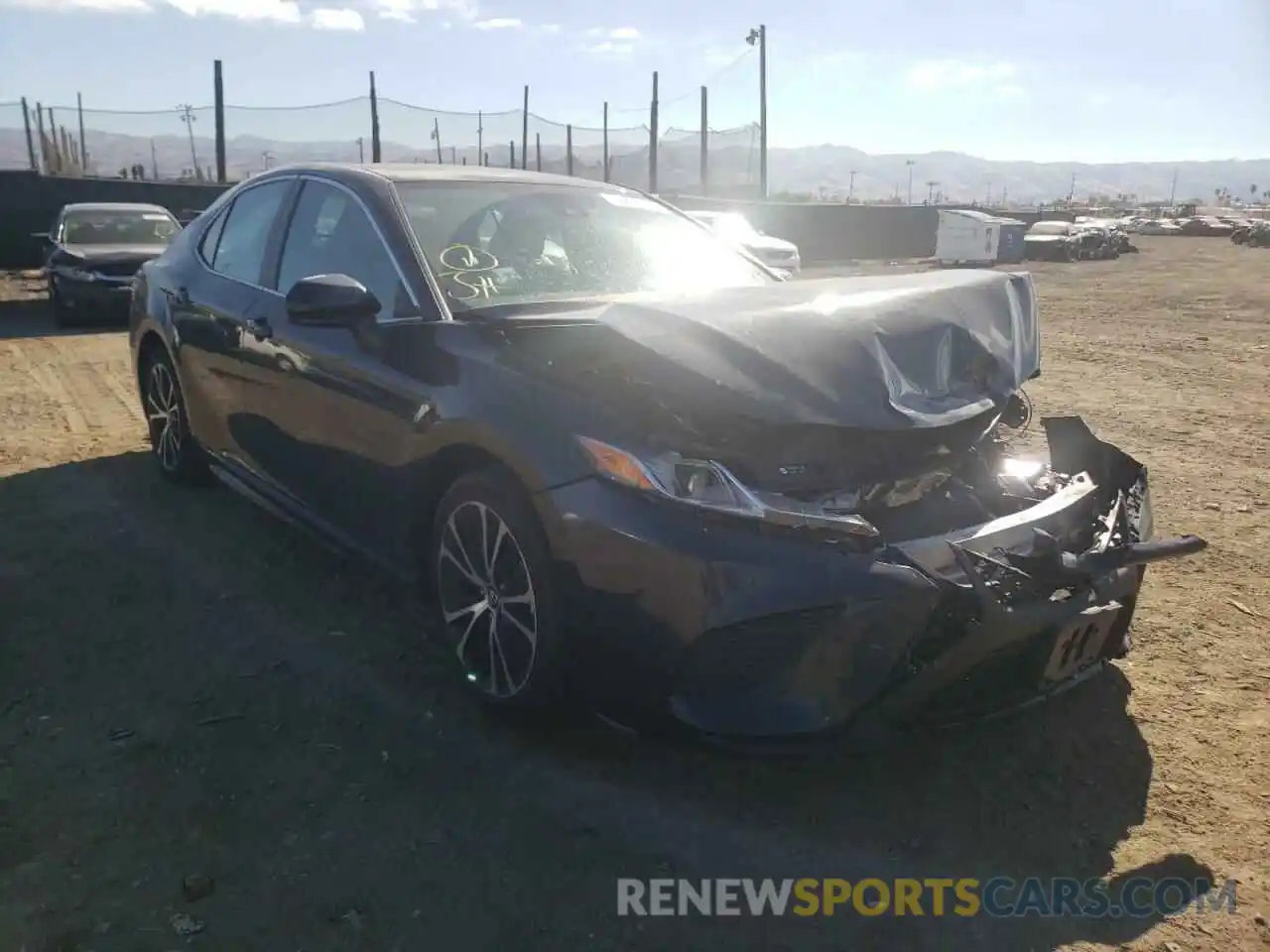 1 Photograph of a damaged car 4T1B11HK6KU756070 TOYOTA CAMRY 2019