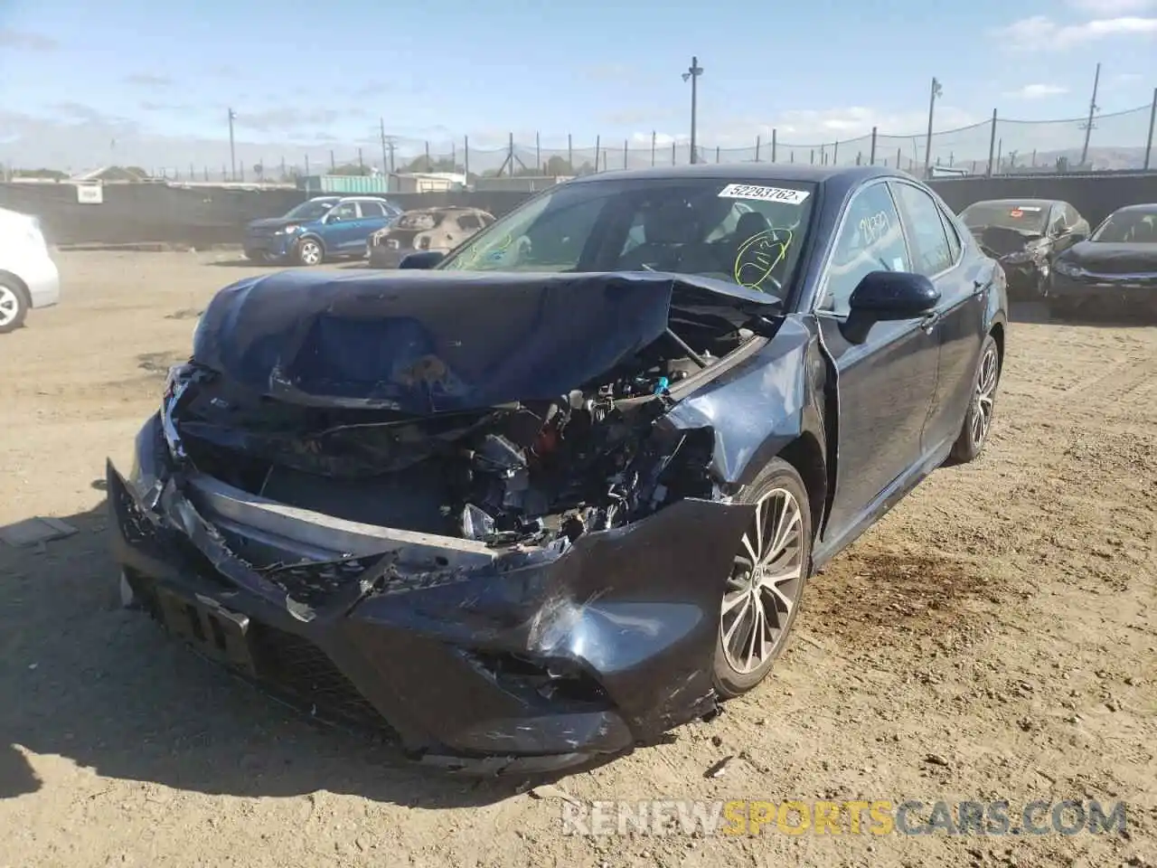 2 Photograph of a damaged car 4T1B11HK6KU756070 TOYOTA CAMRY 2019