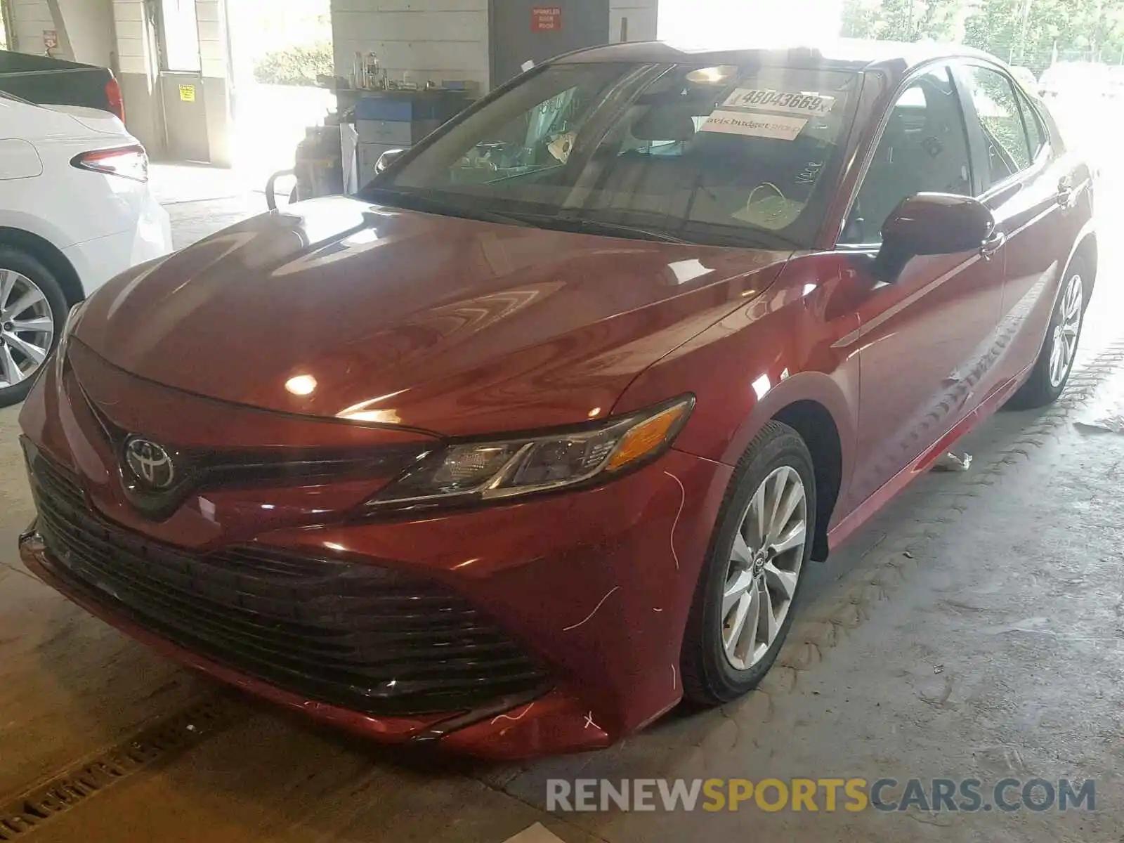 2 Photograph of a damaged car 4T1B11HK6KU757932 TOYOTA CAMRY 2019