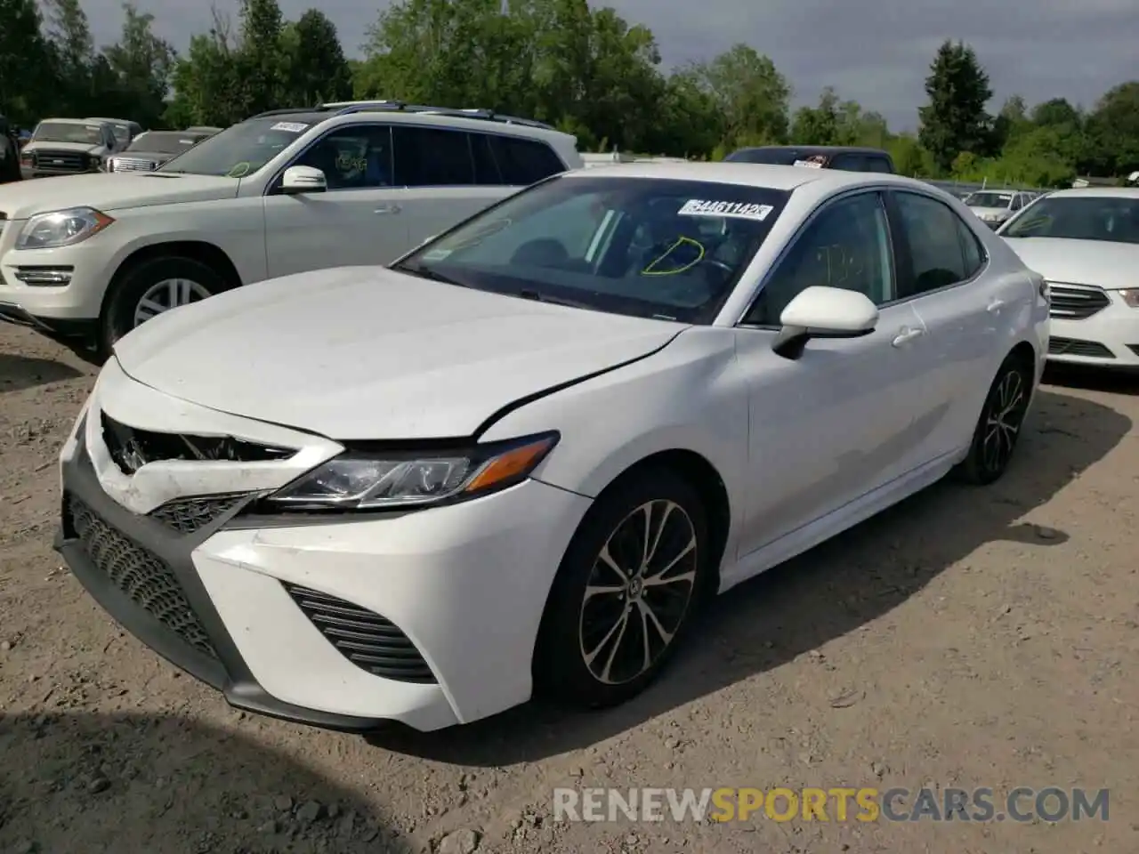 2 Photograph of a damaged car 4T1B11HK6KU759695 TOYOTA CAMRY 2019