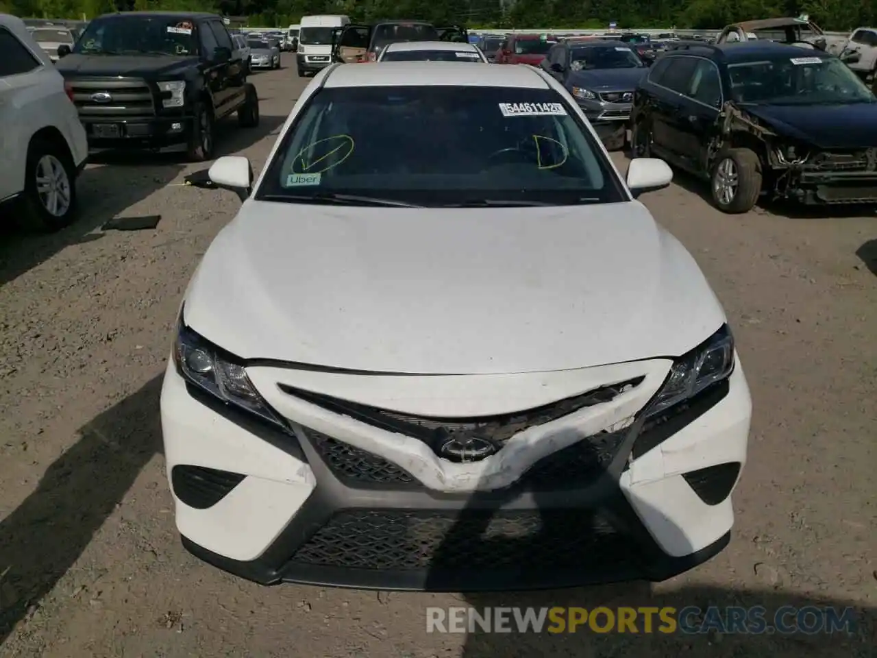 9 Photograph of a damaged car 4T1B11HK6KU759695 TOYOTA CAMRY 2019