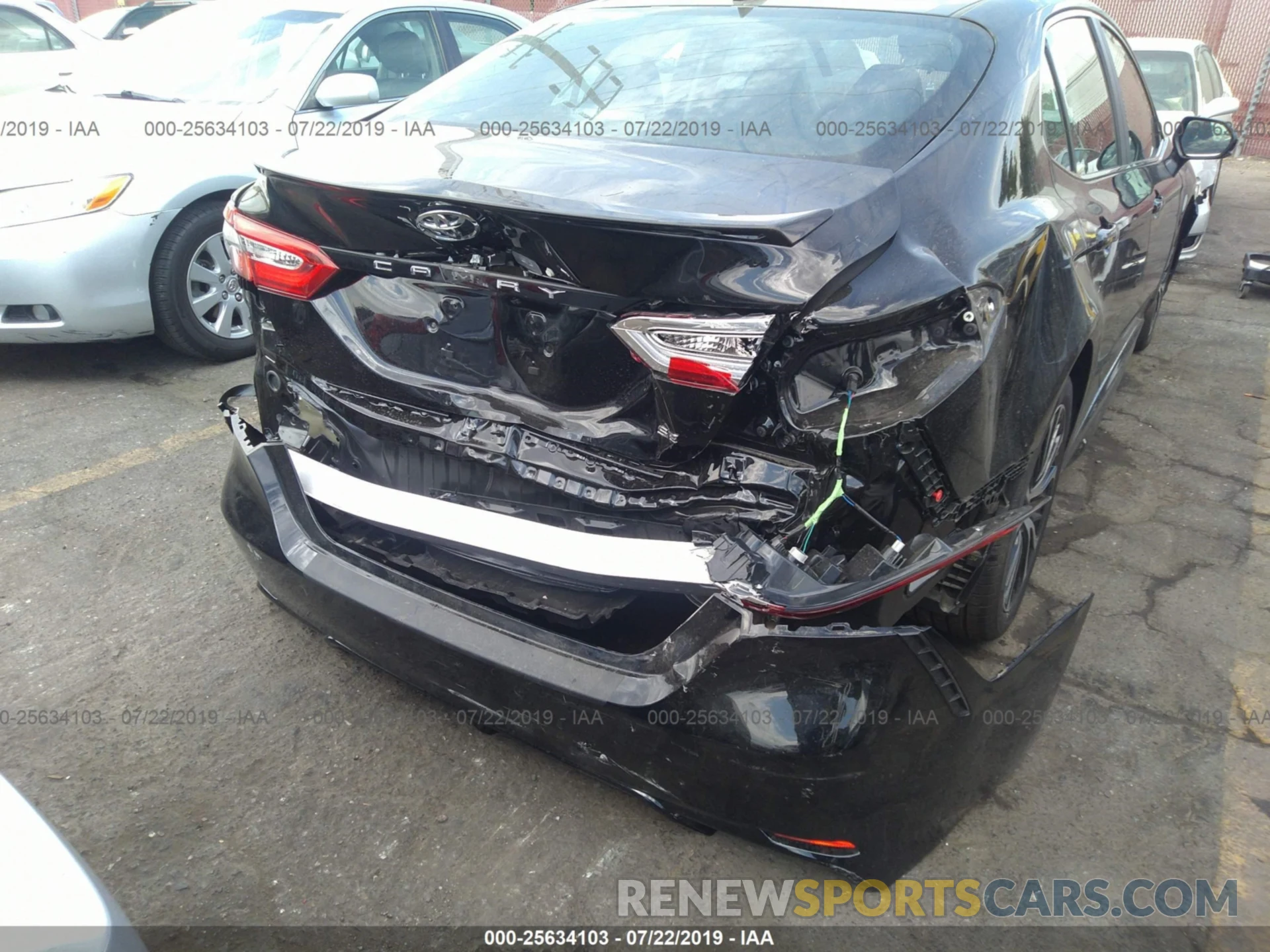 6 Photograph of a damaged car 4T1B11HK6KU761110 TOYOTA CAMRY 2019