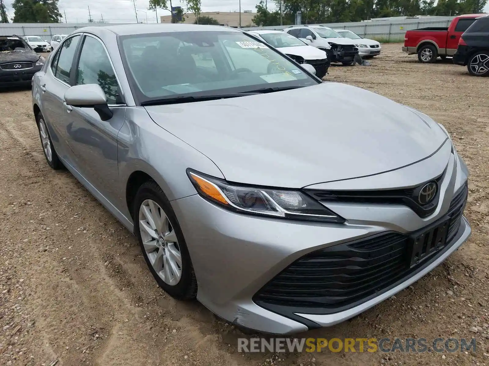 1 Photograph of a damaged car 4T1B11HK6KU763519 TOYOTA CAMRY 2019