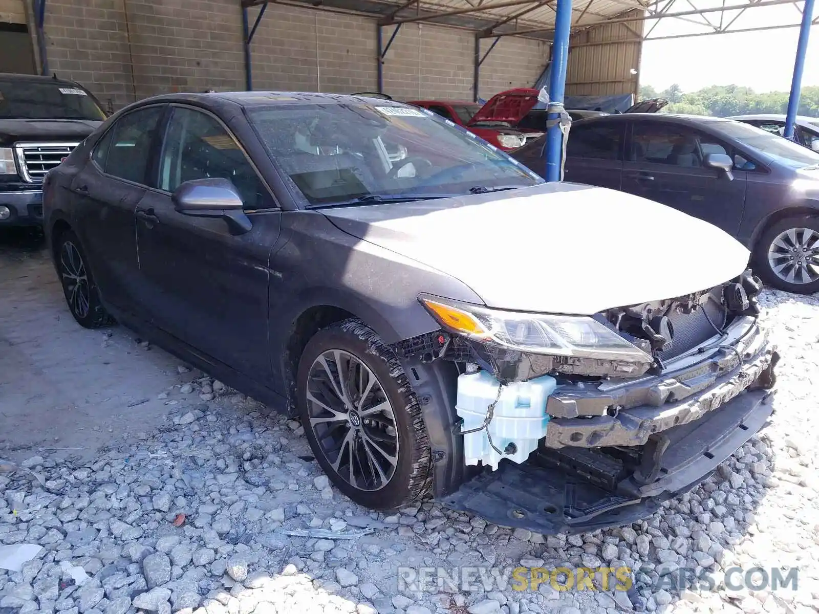 1 Photograph of a damaged car 4T1B11HK6KU764301 TOYOTA CAMRY 2019