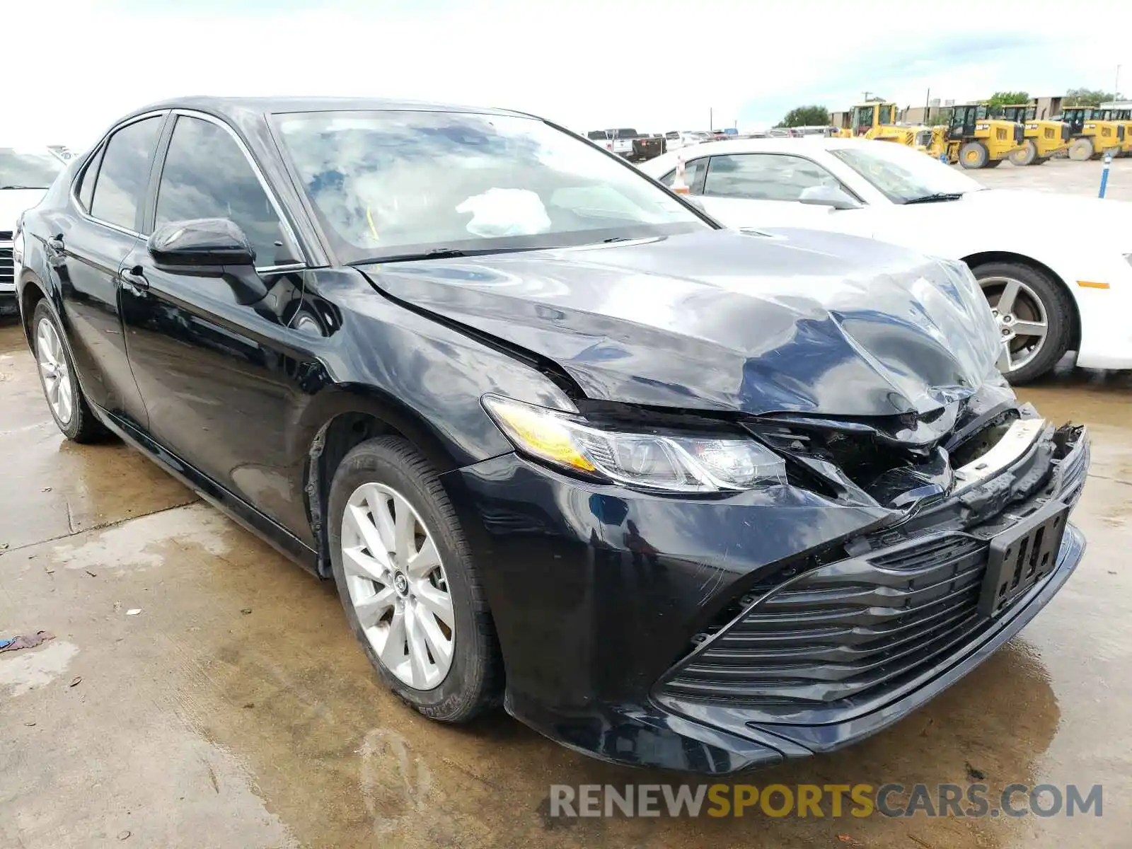 1 Photograph of a damaged car 4T1B11HK6KU766002 TOYOTA CAMRY 2019