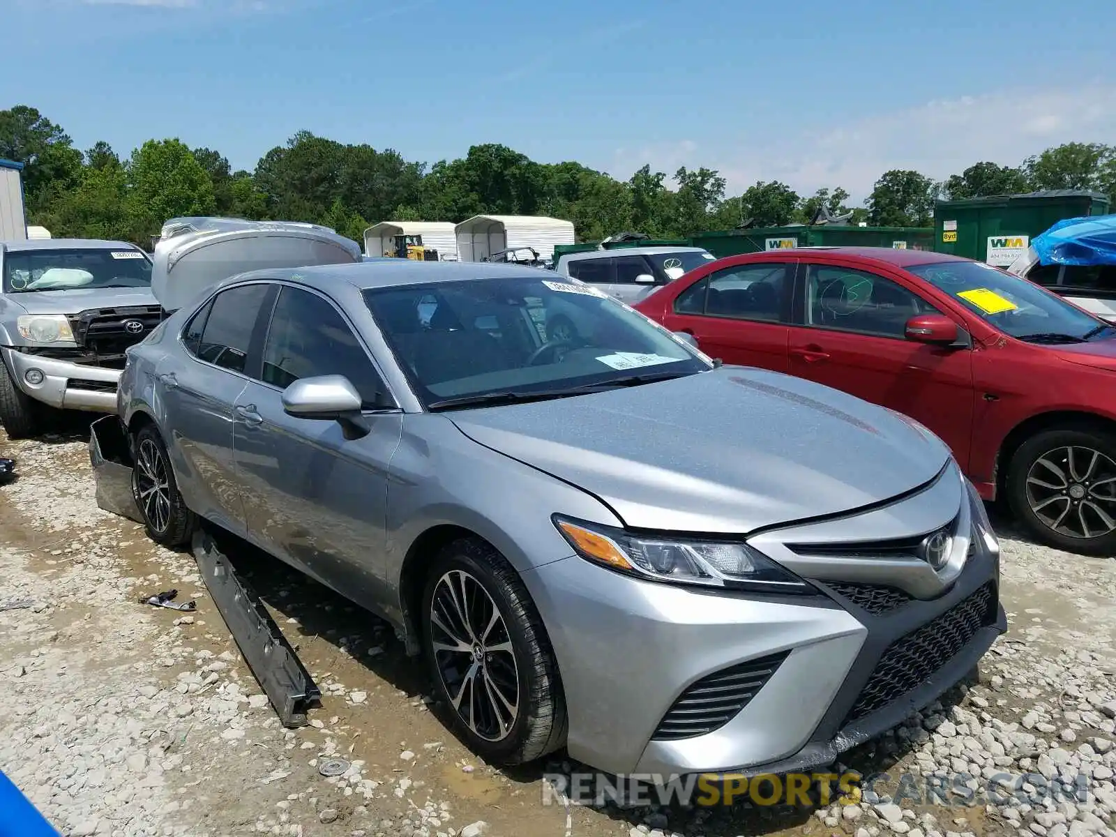 1 Photograph of a damaged car 4T1B11HK6KU767652 TOYOTA CAMRY 2019