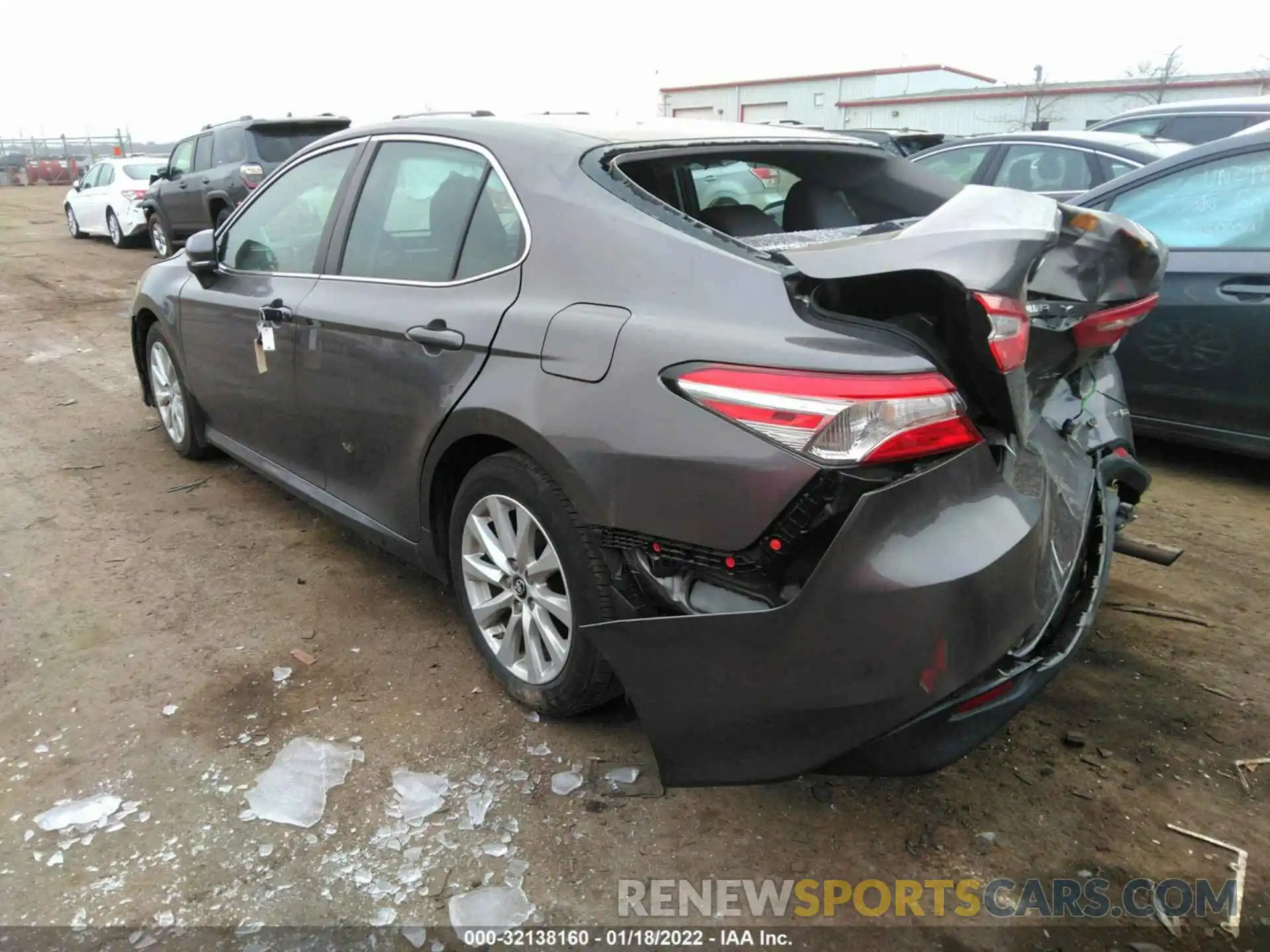 3 Photograph of a damaged car 4T1B11HK6KU768526 TOYOTA CAMRY 2019