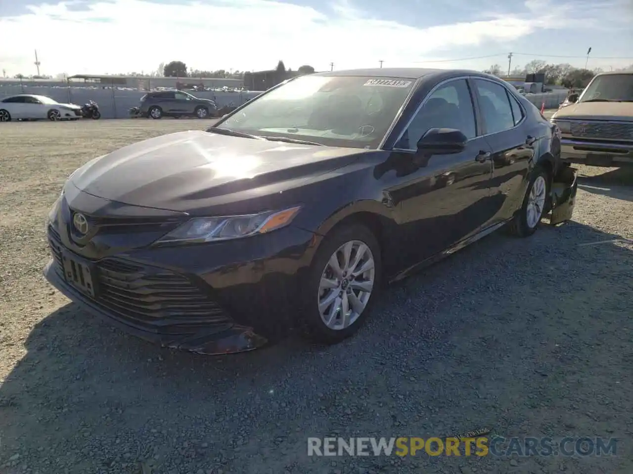 2 Photograph of a damaged car 4T1B11HK6KU769109 TOYOTA CAMRY 2019