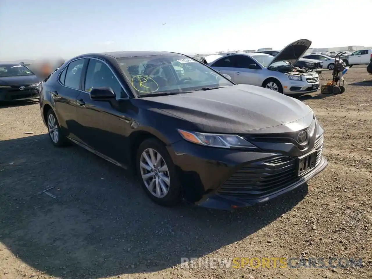 1 Photograph of a damaged car 4T1B11HK6KU769580 TOYOTA CAMRY 2019