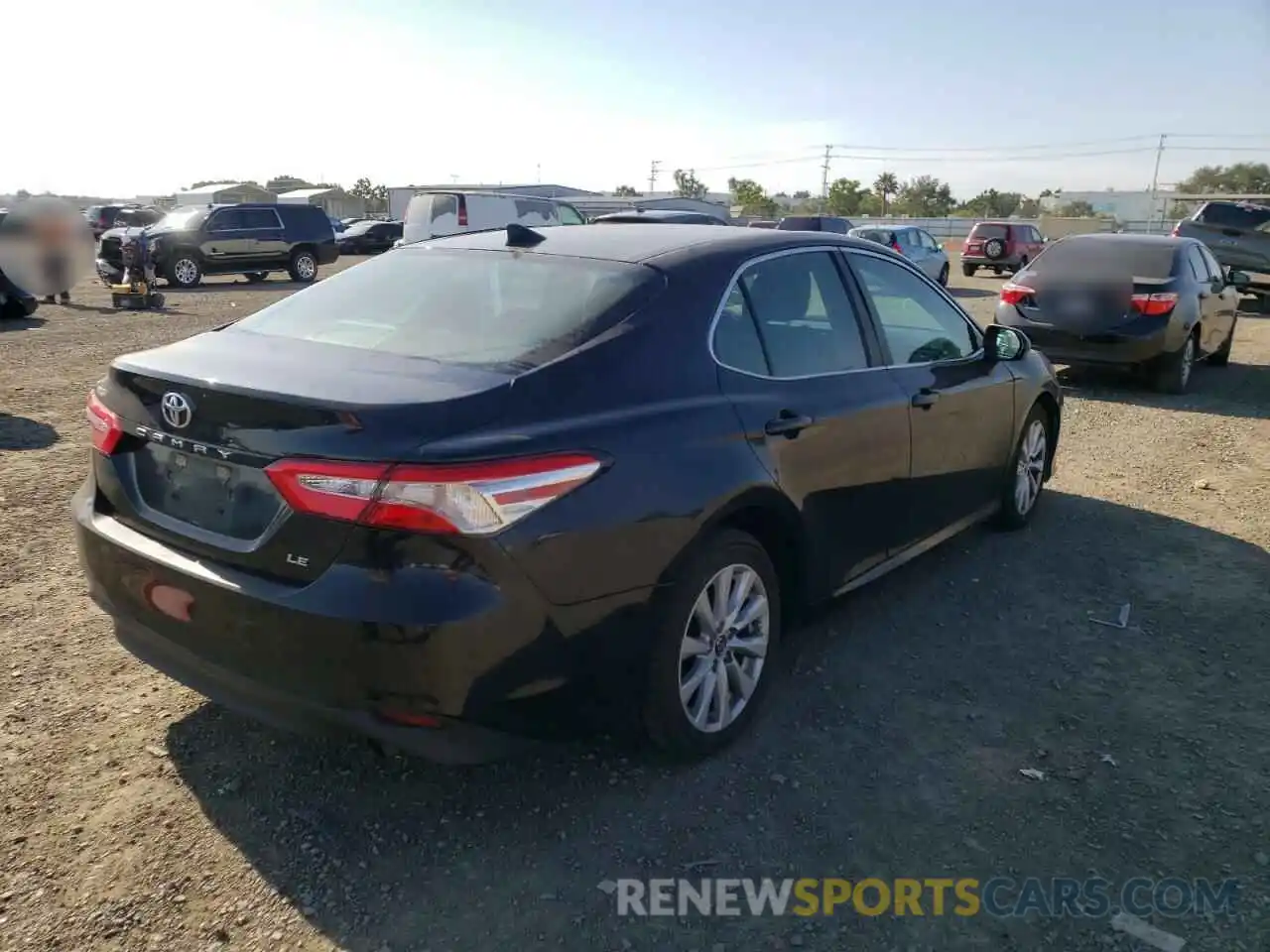 4 Photograph of a damaged car 4T1B11HK6KU769580 TOYOTA CAMRY 2019