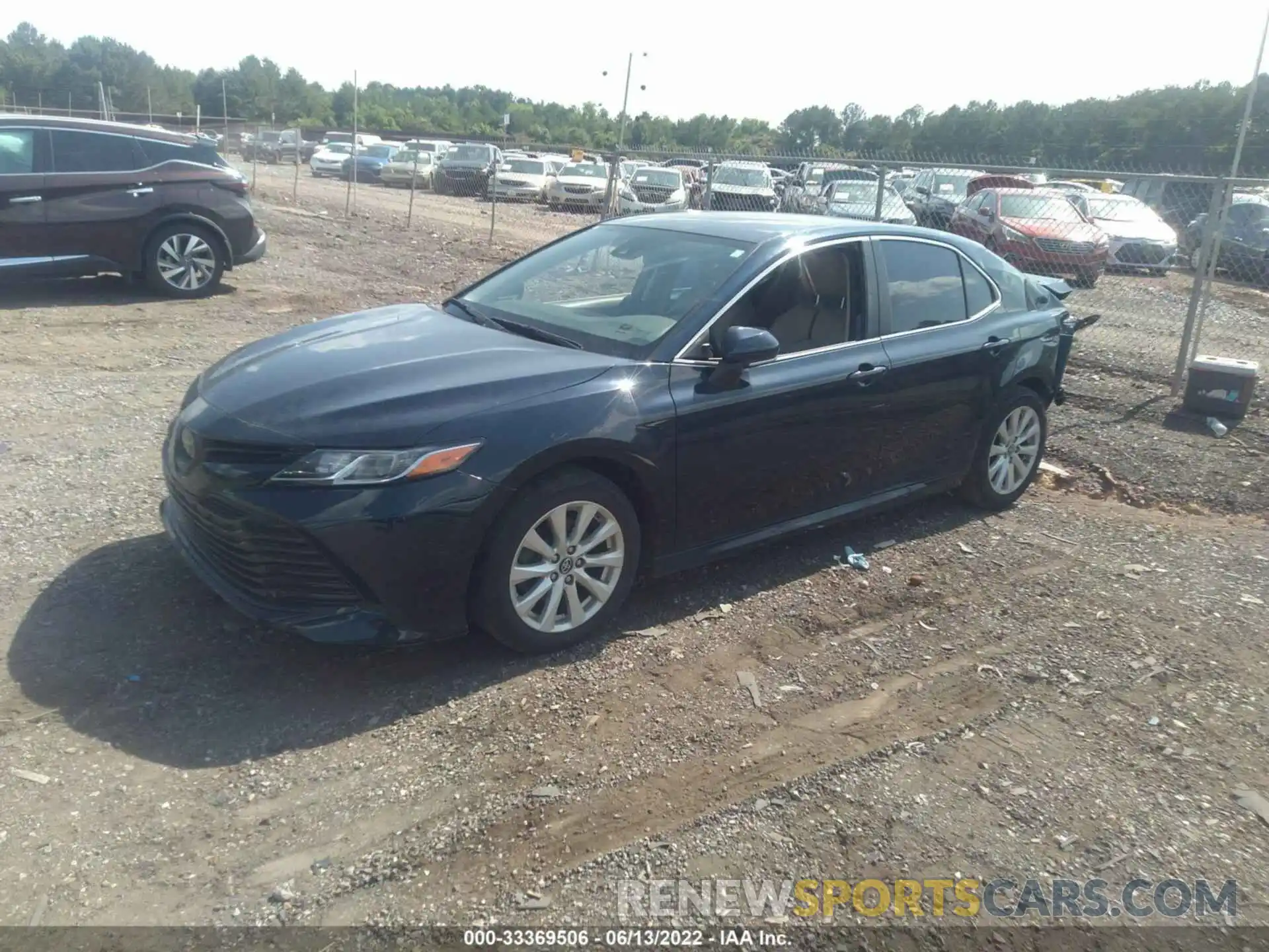 2 Photograph of a damaged car 4T1B11HK6KU771040 TOYOTA CAMRY 2019