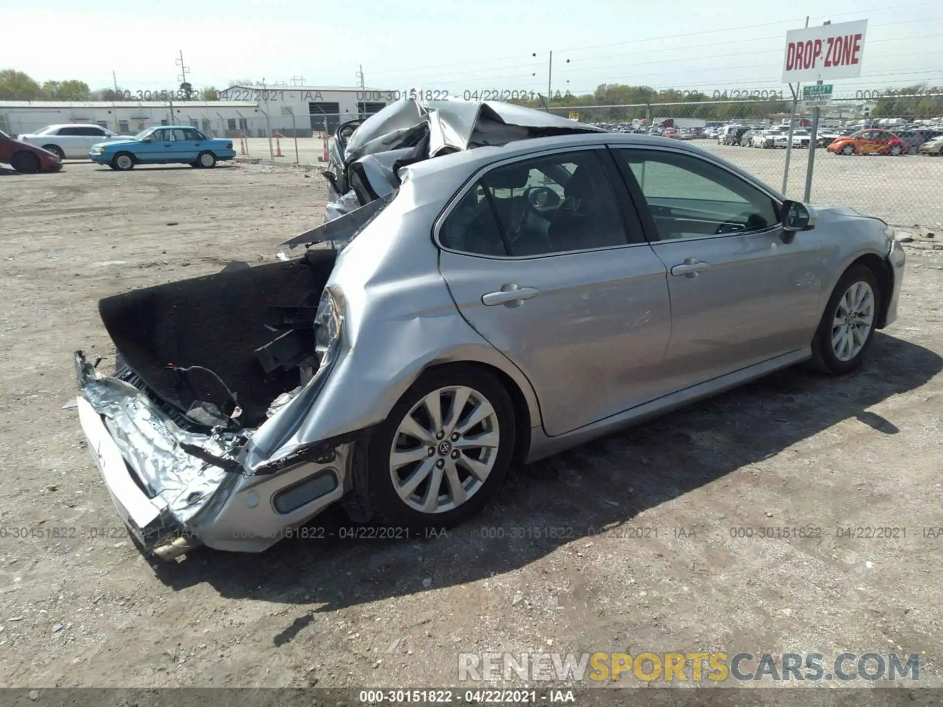 4 Photograph of a damaged car 4T1B11HK6KU771491 TOYOTA CAMRY 2019