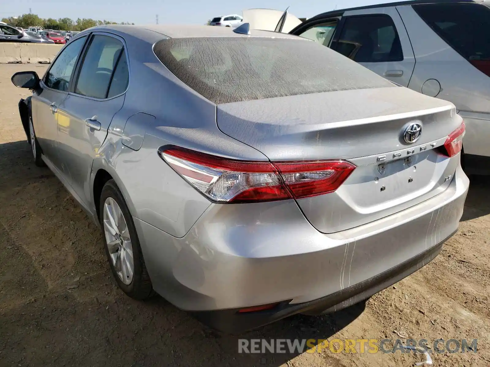 3 Photograph of a damaged car 4T1B11HK6KU771605 TOYOTA CAMRY 2019