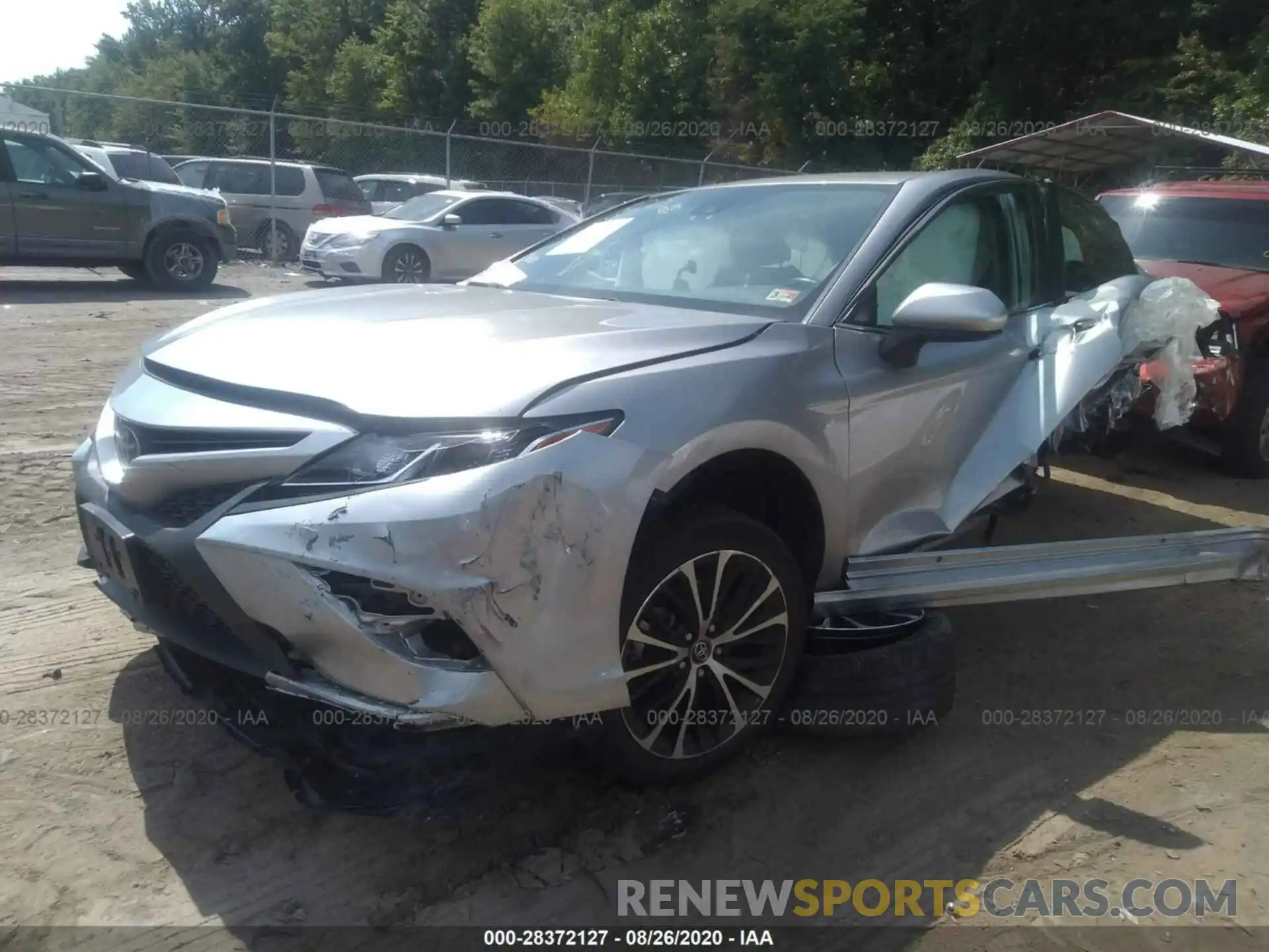 2 Photograph of a damaged car 4T1B11HK6KU771748 TOYOTA CAMRY 2019