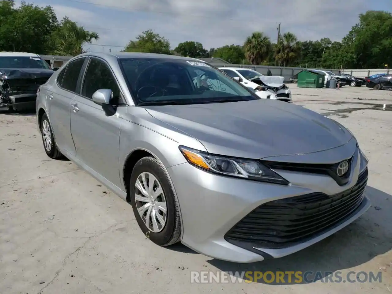 1 Photograph of a damaged car 4T1B11HK6KU771927 TOYOTA CAMRY 2019