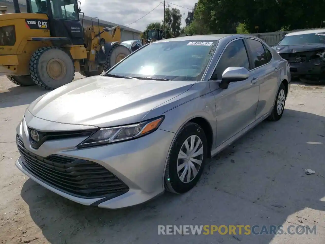 2 Photograph of a damaged car 4T1B11HK6KU771927 TOYOTA CAMRY 2019