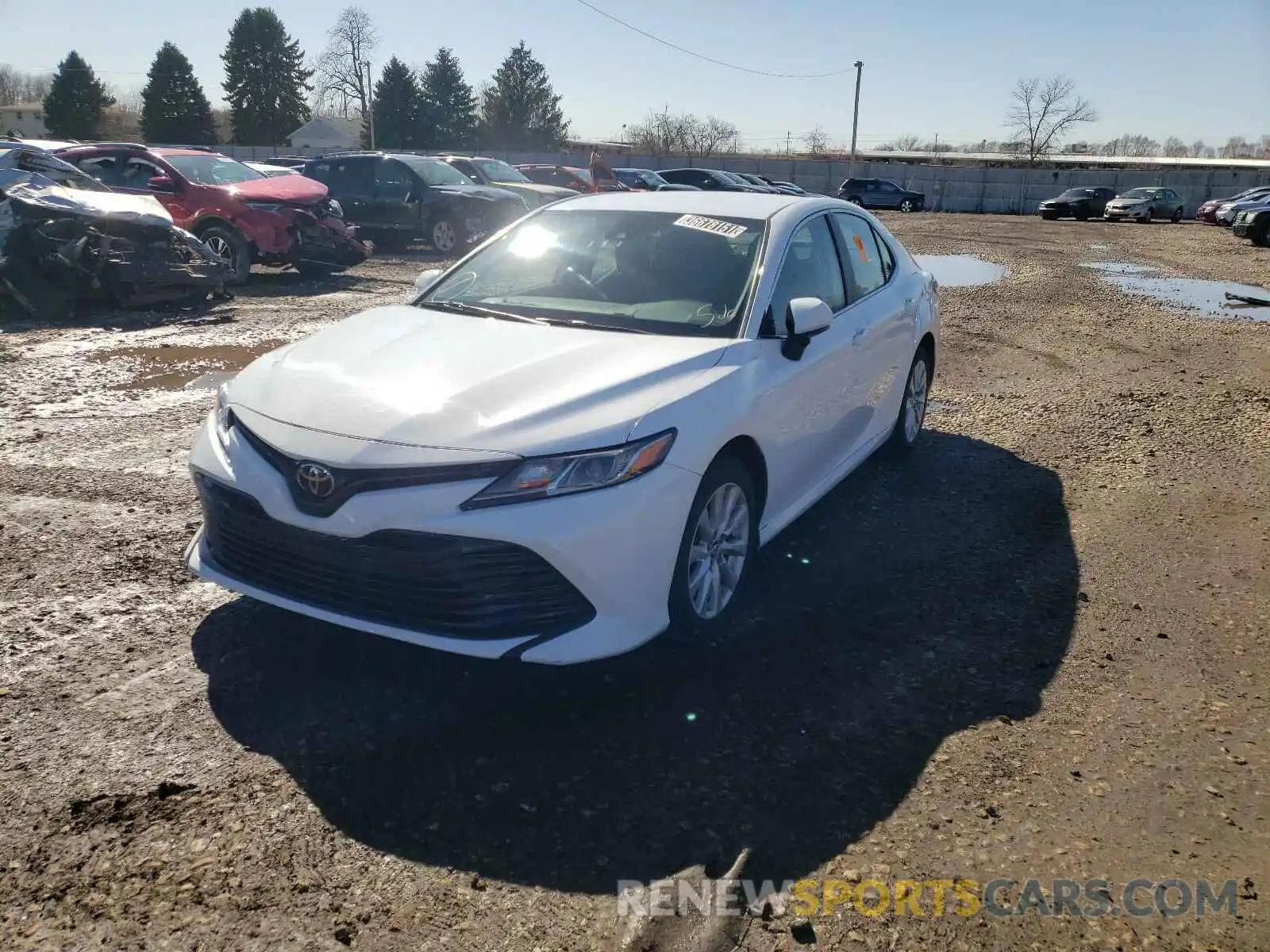 2 Photograph of a damaged car 4T1B11HK6KU772415 TOYOTA CAMRY 2019