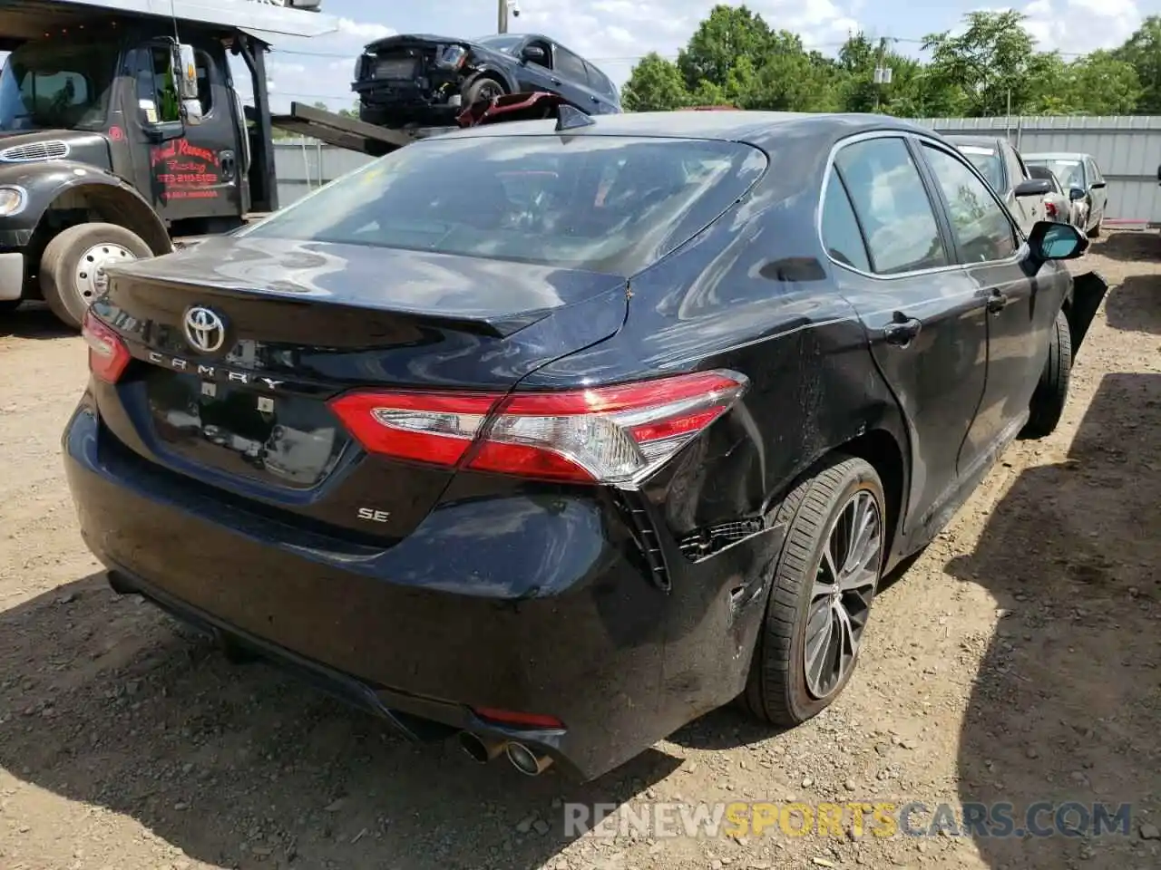 4 Photograph of a damaged car 4T1B11HK6KU772690 TOYOTA CAMRY 2019