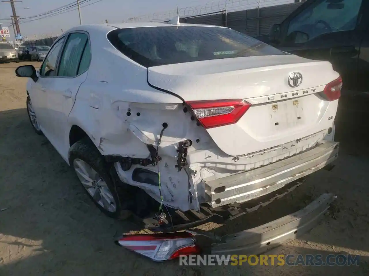 3 Photograph of a damaged car 4T1B11HK6KU772821 TOYOTA CAMRY 2019