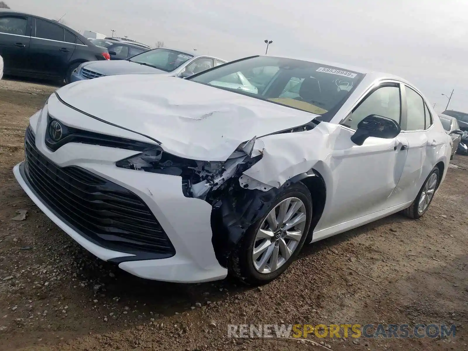 9 Photograph of a damaged car 4T1B11HK6KU773984 TOYOTA CAMRY 2019