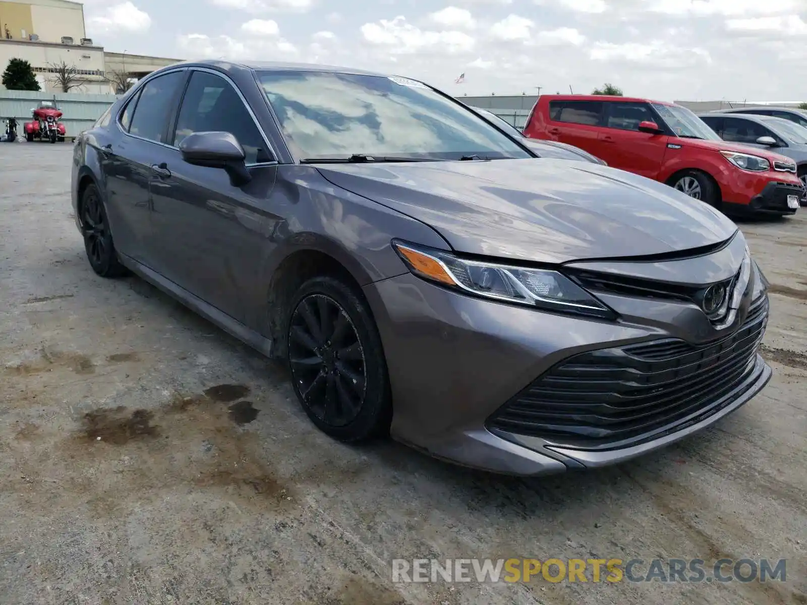 1 Photograph of a damaged car 4T1B11HK6KU774696 TOYOTA CAMRY 2019