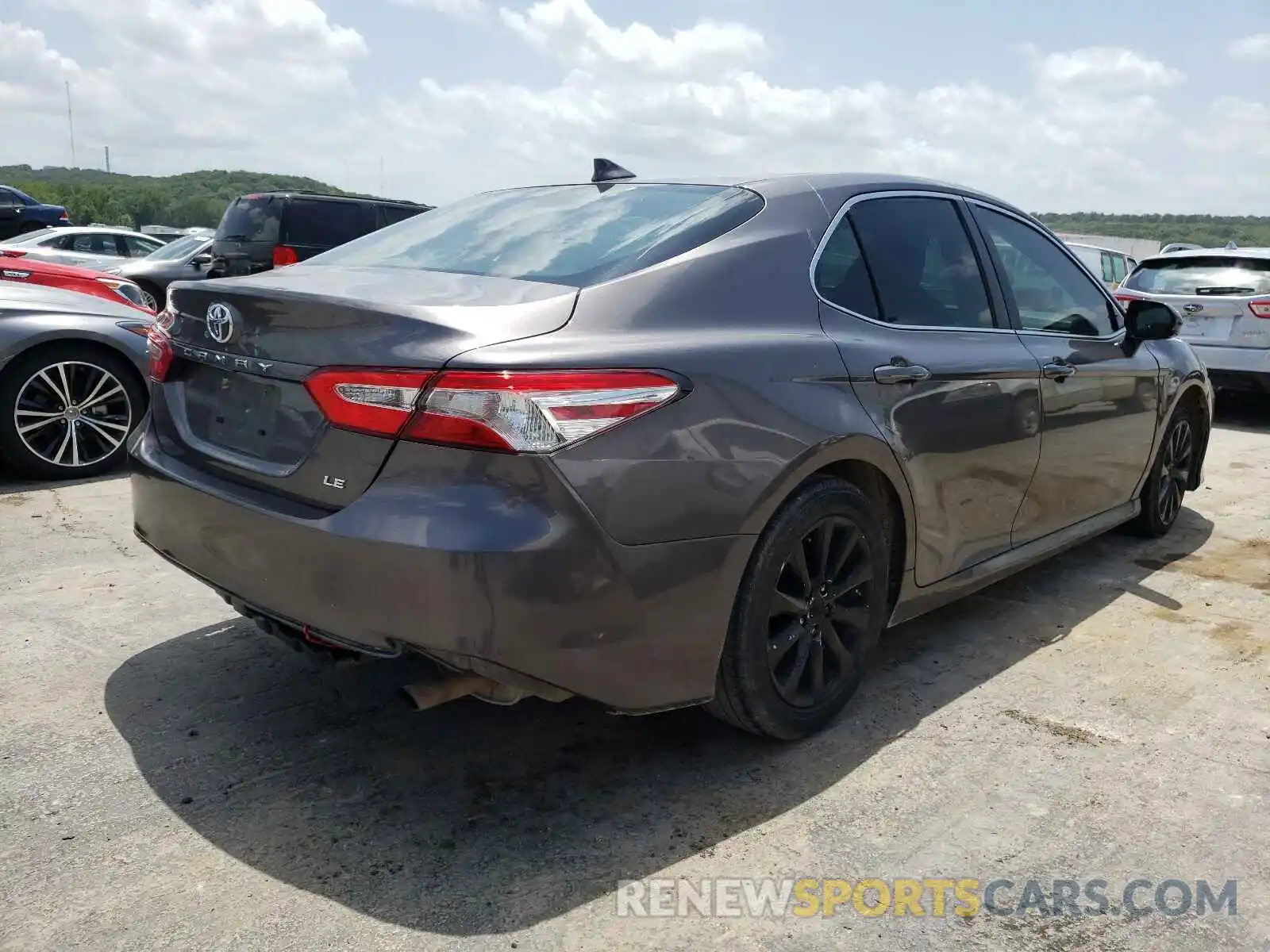 4 Photograph of a damaged car 4T1B11HK6KU774696 TOYOTA CAMRY 2019