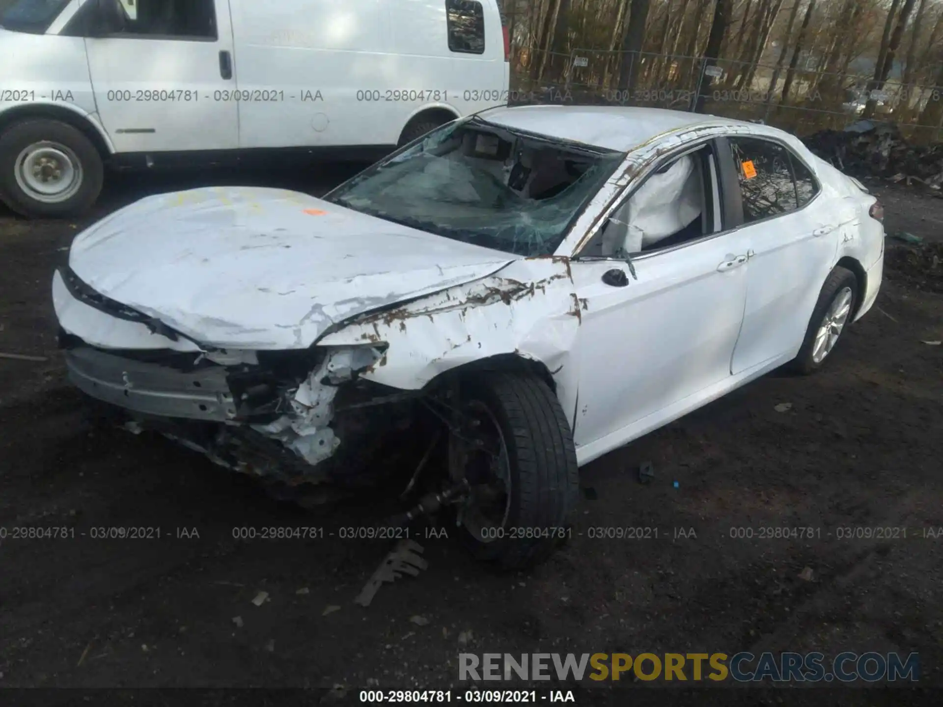 2 Photograph of a damaged car 4T1B11HK6KU775184 TOYOTA CAMRY 2019