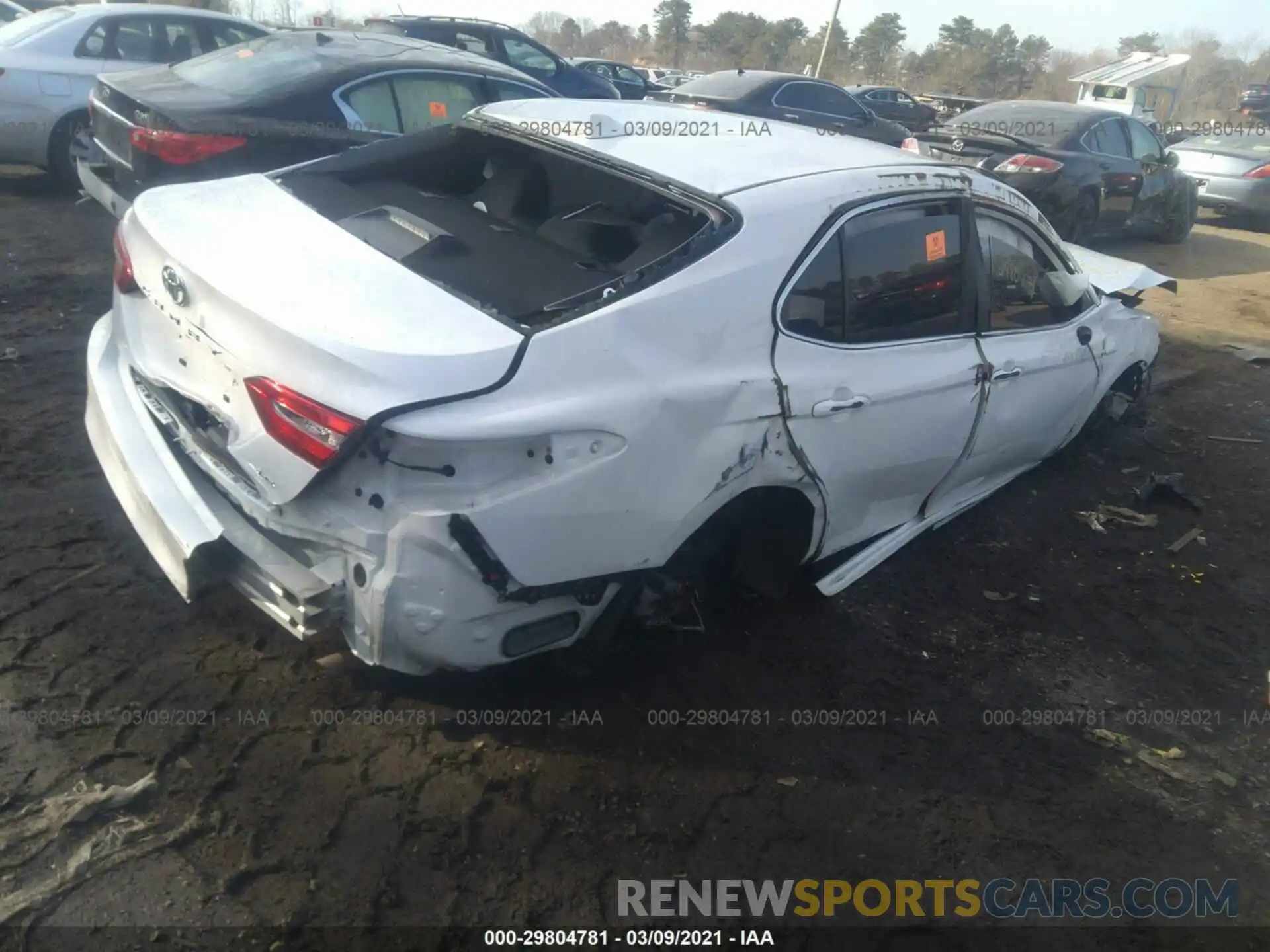 4 Photograph of a damaged car 4T1B11HK6KU775184 TOYOTA CAMRY 2019