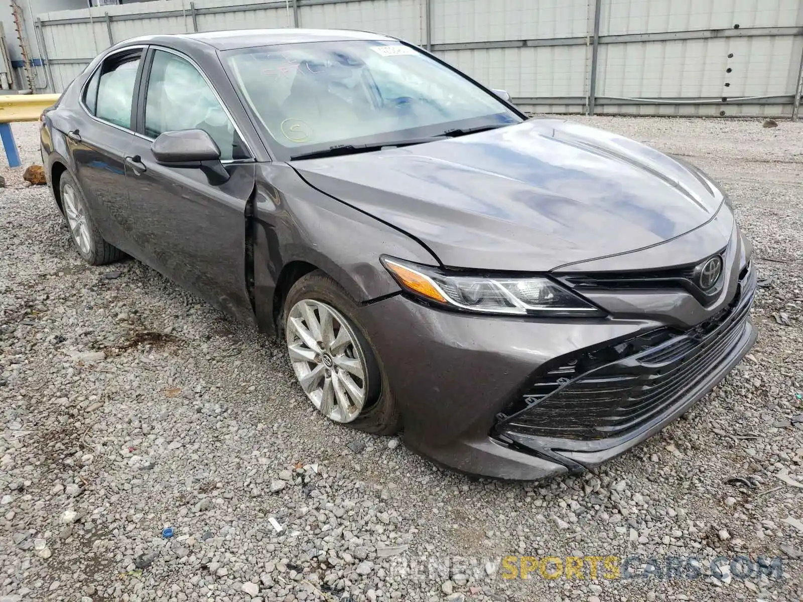 1 Photograph of a damaged car 4T1B11HK6KU776741 TOYOTA CAMRY 2019