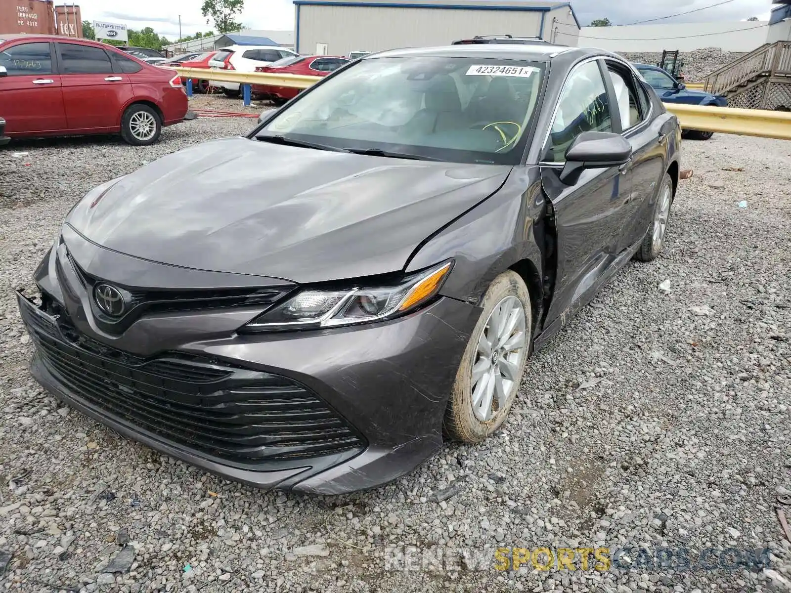 2 Photograph of a damaged car 4T1B11HK6KU776741 TOYOTA CAMRY 2019