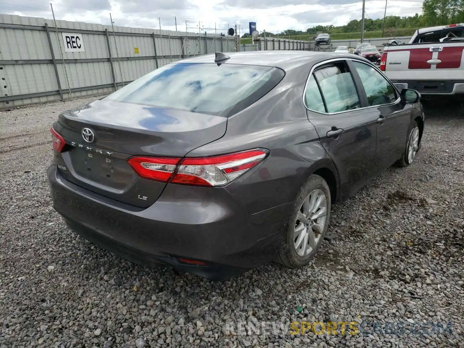 4 Photograph of a damaged car 4T1B11HK6KU776741 TOYOTA CAMRY 2019