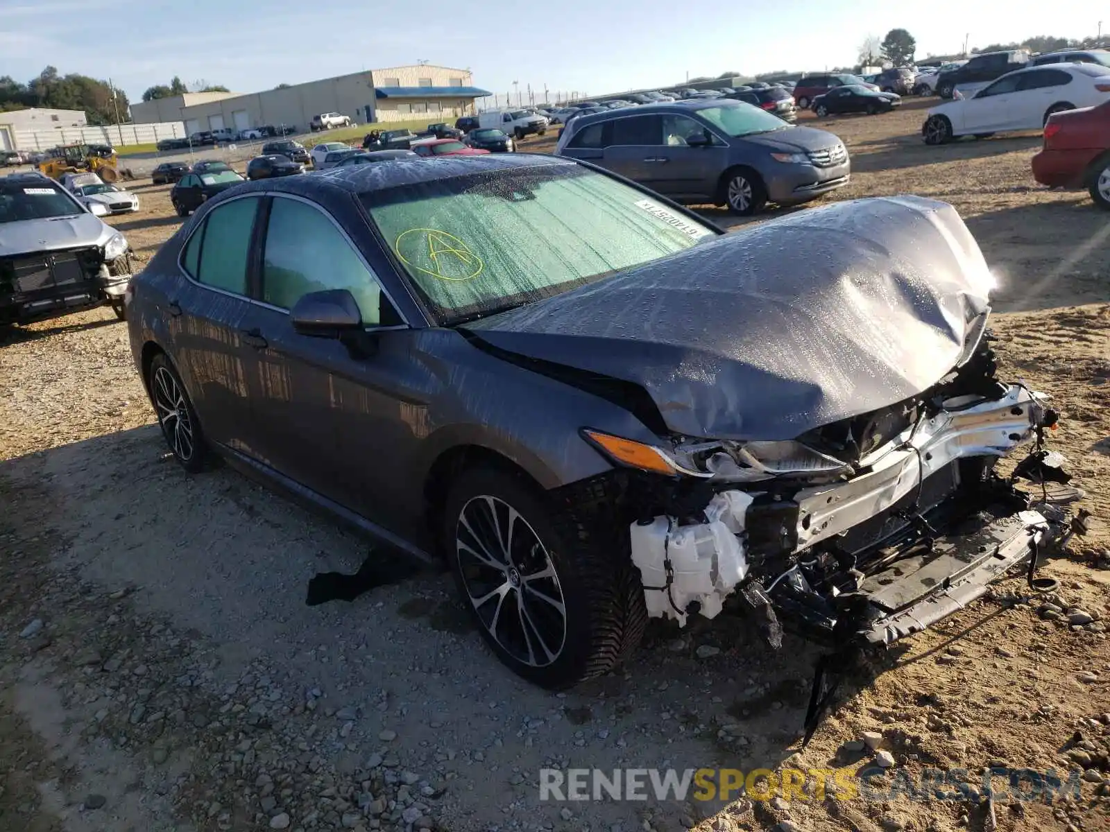 1 Photograph of a damaged car 4T1B11HK6KU776805 TOYOTA CAMRY 2019