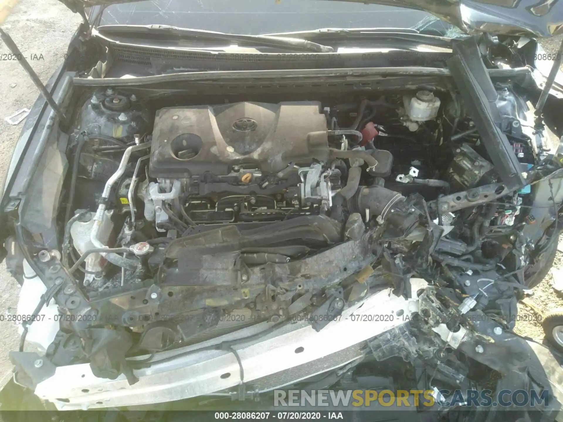 10 Photograph of a damaged car 4T1B11HK6KU777890 TOYOTA CAMRY 2019