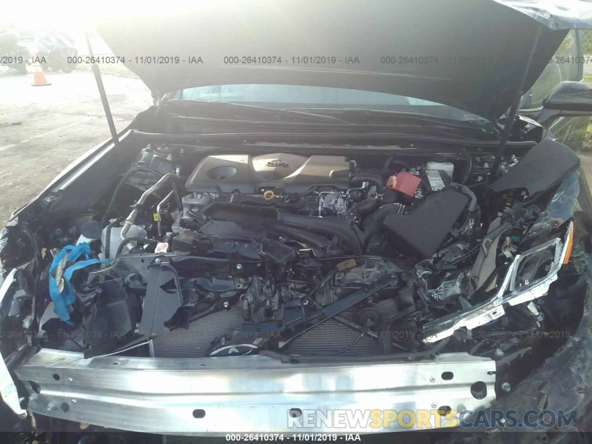 10 Photograph of a damaged car 4T1B11HK6KU779557 TOYOTA CAMRY 2019