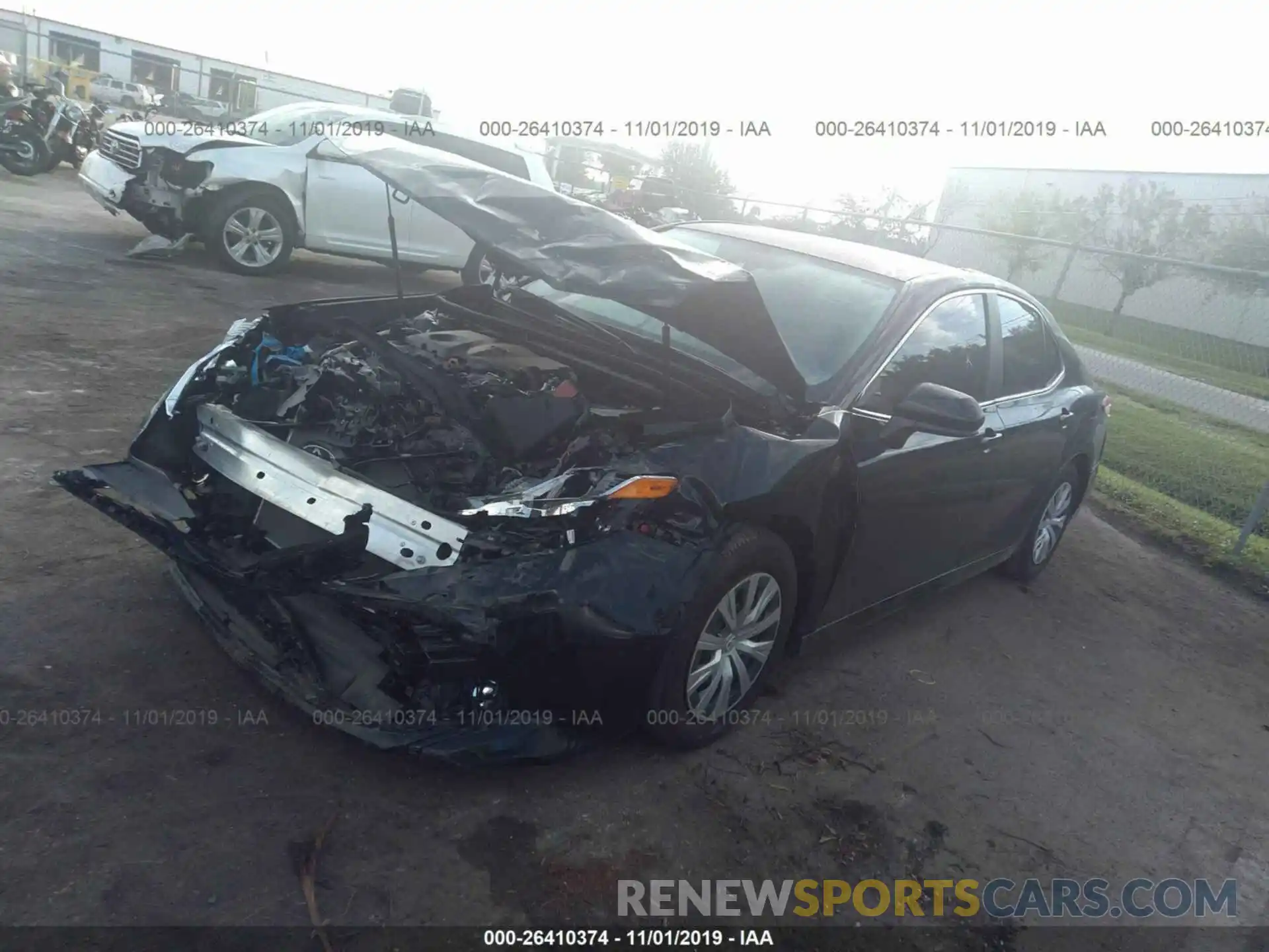 2 Photograph of a damaged car 4T1B11HK6KU779557 TOYOTA CAMRY 2019