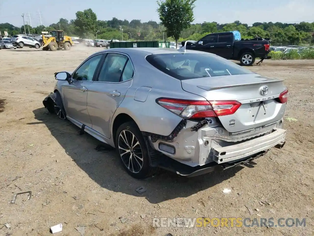 3 Фотография поврежденного автомобиля 4T1B11HK6KU780014 TOYOTA CAMRY 2019