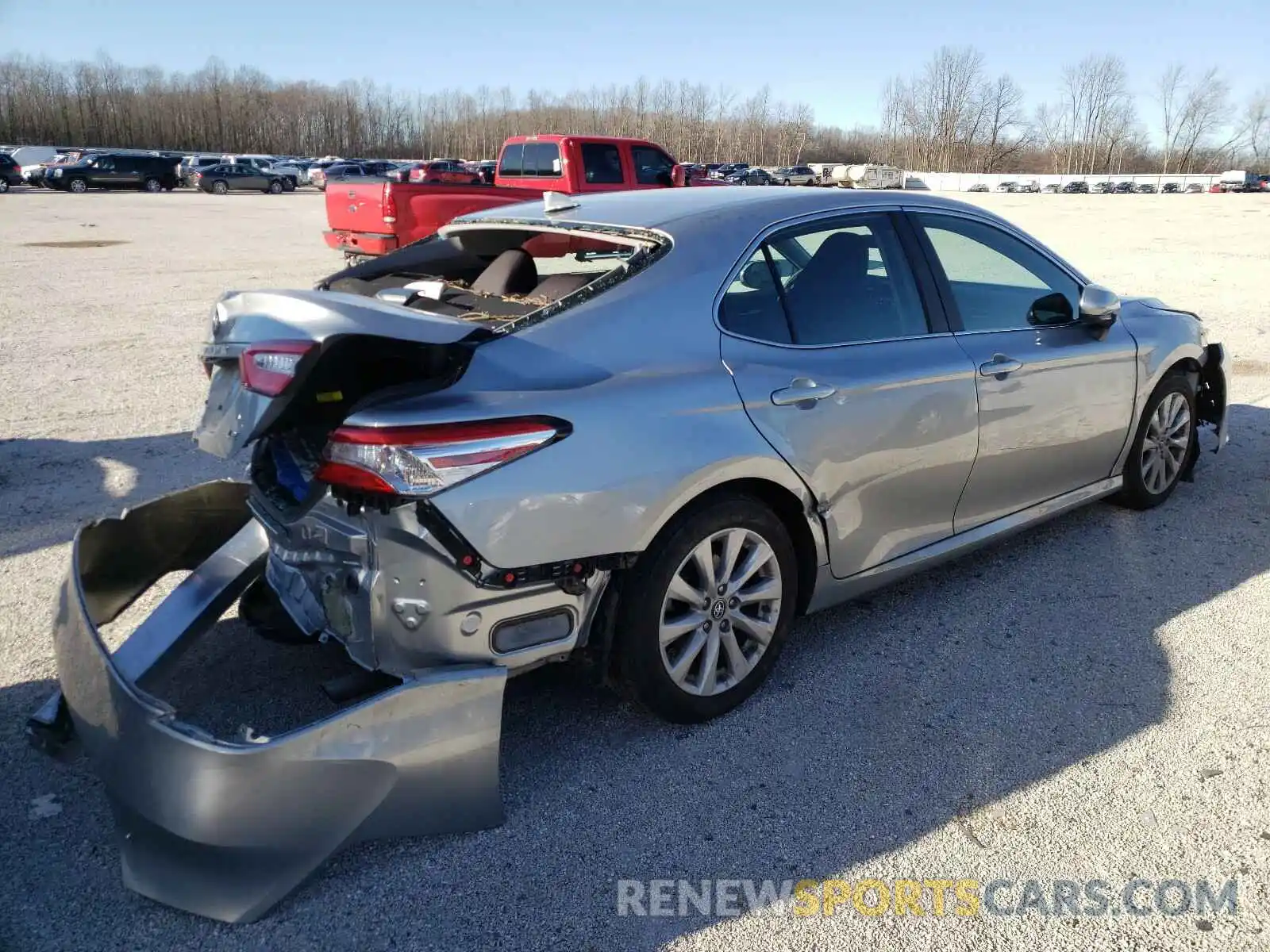 4 Photograph of a damaged car 4T1B11HK6KU781342 TOYOTA CAMRY 2019